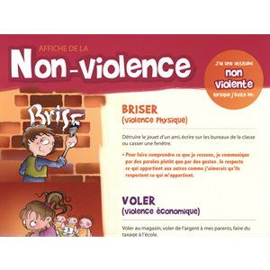 Affiche de la Non-Violence
