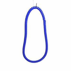 Spiralz Stretchy Necklace - Blue